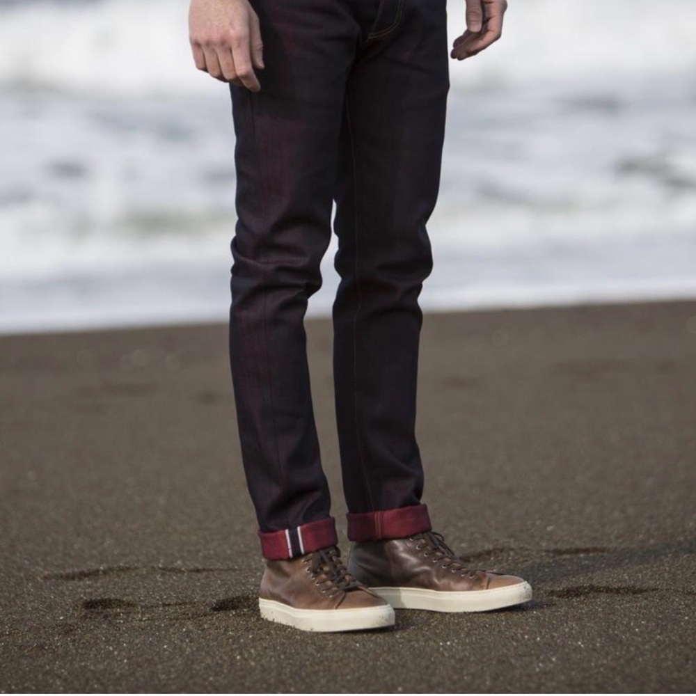 Gustin Japan Red Fire (Slim) Jeans 33” waist